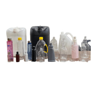 HDPE and PET bottles