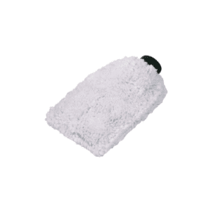 Chenille Wash Glove - White